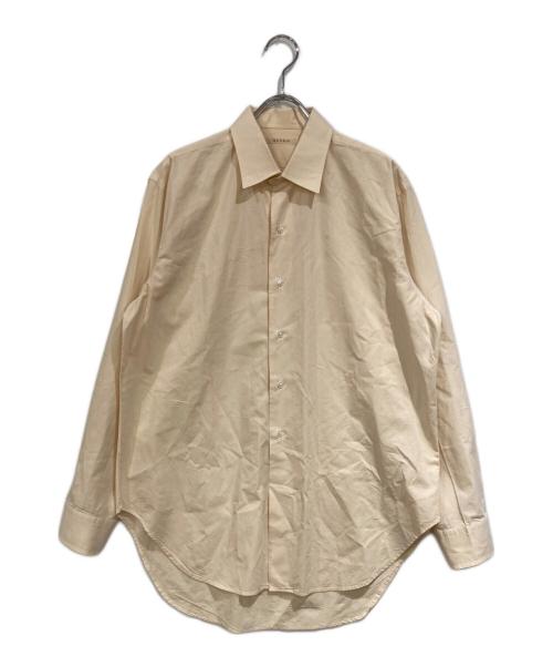 HUGEN（ユーゲン）HUGEN (ユーゲン) レギュラーカラーシャツ ベージュ サイズ:SIZE 1の古着・服飾アイテム