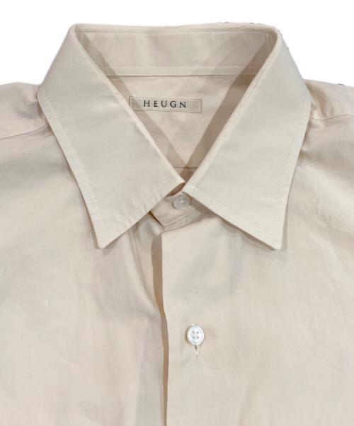 HUGEN（ユーゲン）HUGEN (ユーゲン) レギュラーカラーシャツ ベージュ サイズ:SIZE 1の古着・服飾アイテム
