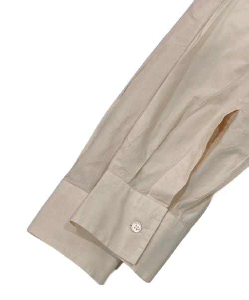 HUGEN（ユーゲン）HUGEN (ユーゲン) レギュラーカラーシャツ ベージュ サイズ:SIZE 1の古着・服飾アイテム