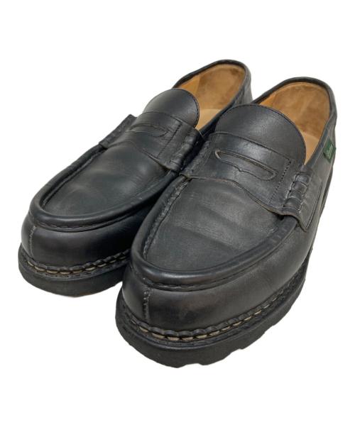PARABOOT（パラブーツ）PARABOOT (パラブーツ) REIMS ローファー ブラック サイズ:SIZE 9 1/2の古着・服飾アイテム