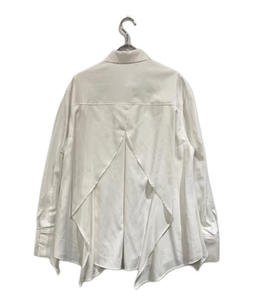 UN3D.（アンスリード）UN3D. (アンスリード) WAVE RAFFLE SHIRT ホワイト サイズ:SIZE 36の古着・服飾アイテム