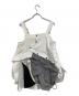 UN3D.（アンスリード）の古着「PATTERN MIX SHIRT CAMISOLE」｜ホワイト