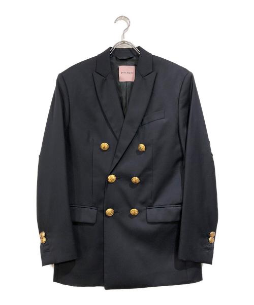 Palm Angels（パーム エンジェルス）Palm Angels (パーム エンジェルス) ダブルジャケット ネイビー サイズ:44の古着・服飾アイテム