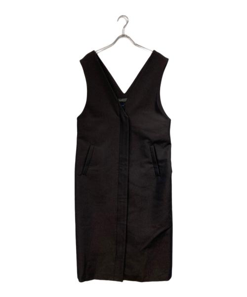 Noble（ノーブル）Noble (ノーブル) グランピアンズウールチェックジャンスカ ブラック サイズ:SIZE38の古着・服飾アイテム