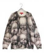 SUPREMEシュプリーム）の古着「H.R. Giger Sweater」｜グレー