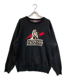 Hysteric Glamour（ヒステリックグラマー）の古着「AREA HG Jacquard Sweater」｜ブラック