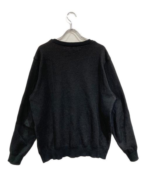 Hysteric Glamour（ヒステリックグラマー）Hysteric Glamour (ヒステリックグラマー) AREA HG Jacquard Sweater ブラック サイズ:SIZE Mの古着・服飾アイテム