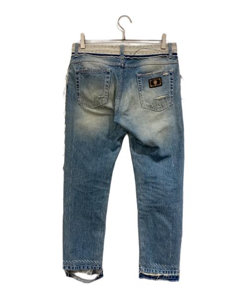 DOLCE & GABBANA（ドルチェ＆ガッバーナ）DOLCE & GABBANA (ドルチェ＆ガッバーナ) デニムパンツ ブルー サイズ:46の古着・服飾アイテム