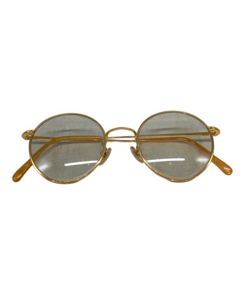 白山眼鏡店（ハクサンガンキョウテン）白山眼鏡店 (ハクサンガンキョウテン) 眼鏡 ゴールドの古着・服飾アイテム