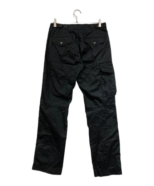 ARMANI JEANS（アルマーニジーンズ）ARMANI JEANS (アルマーニジーンズ) ギミックカーゴパンツ ブラック サイズ:44の古着・服飾アイテム