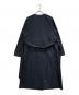 UNTITLED (アンタイトル) エアタスラン ノーカラーコート ネイビー サイズ:SIZE M 未使用品：9000円