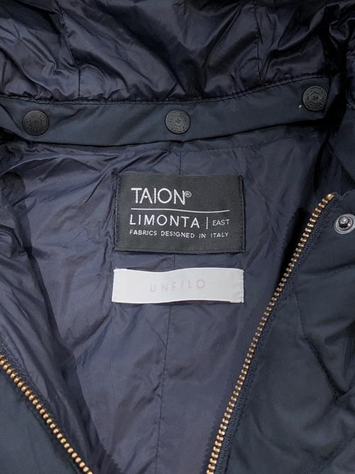 UNFILO（アンフィーロ）UNFILO (アンフィーロ) TAION (タイオン) ダウンコート ネイビー サイズ:SIZE Sの古着・服飾アイテム