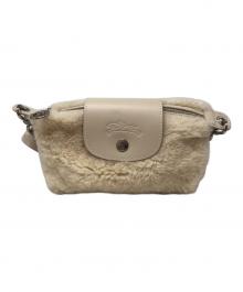 LONGCHAMP（ロンシャン）の古着「ショルダーバッグ」｜ホワイト