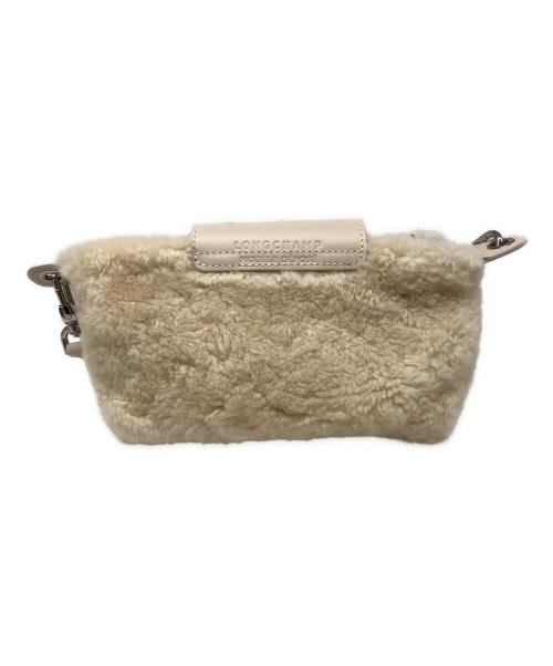LONGCHAMP（ロンシャン）LONGCHAMP (ロンシャン) ショルダーバッグ ホワイトの古着・服飾アイテム