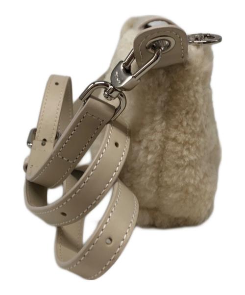 LONGCHAMP（ロンシャン）LONGCHAMP (ロンシャン) ショルダーバッグ ホワイトの古着・服飾アイテム