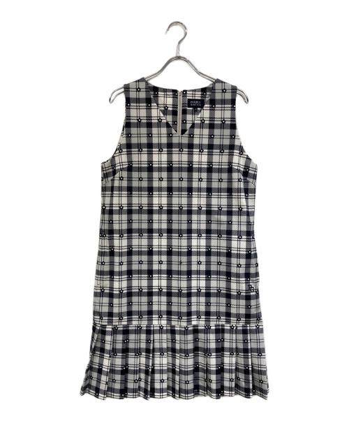 PEARLY GATES（パーリーゲイツ）PEARLY GATES (パーリーゲイツ) ノースリーブワンピース ネイビー サイズ:SIZE0の古着・服飾アイテム