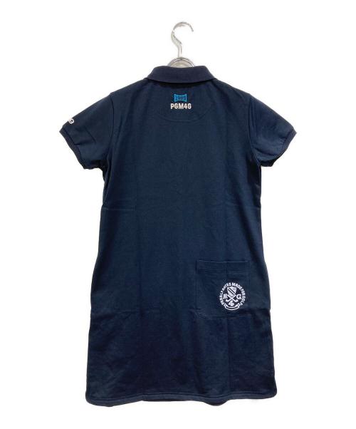 PEARLY GATES（パーリーゲイツ）PEARLY GATES (パーリーゲイツ) ポロシャツワンピース ネイビー サイズ:SIZE 0の古着・服飾アイテム