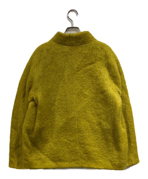 ASPESI（アスペジ）ASPESI (アスペジ) モヘヤシャギージャケット イエロー サイズ:SIZE 40の古着・服飾アイテム