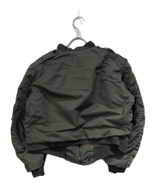 THE REAL McCOY'S（ザ・リアルマッコイズ）THE REAL McCOY'S (ザ・リアルマッコイズ) TYPE L-28/フライトジャケット オリーブ サイズ:SIZE XSの古着・服飾アイテム