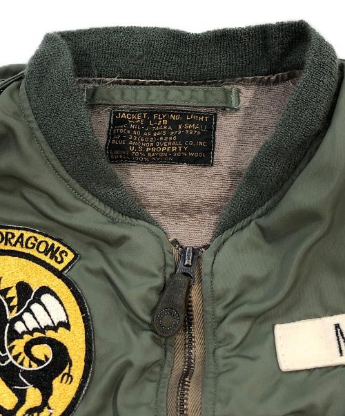 THE REAL McCOY'S（ザ・リアルマッコイズ）THE REAL McCOY'S (ザ・リアルマッコイズ) TYPE L-28/フライトジャケット オリーブ サイズ:SIZE XSの古着・服飾アイテム
