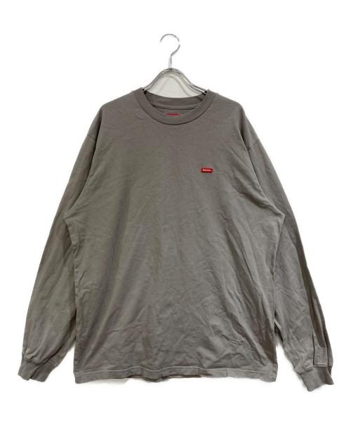 SUPREME（シュプリーム）SUPREME (シュプリーム) Small Box L/S Tee 26SS グレー サイズ:SIZE Mの古着・服飾アイテム