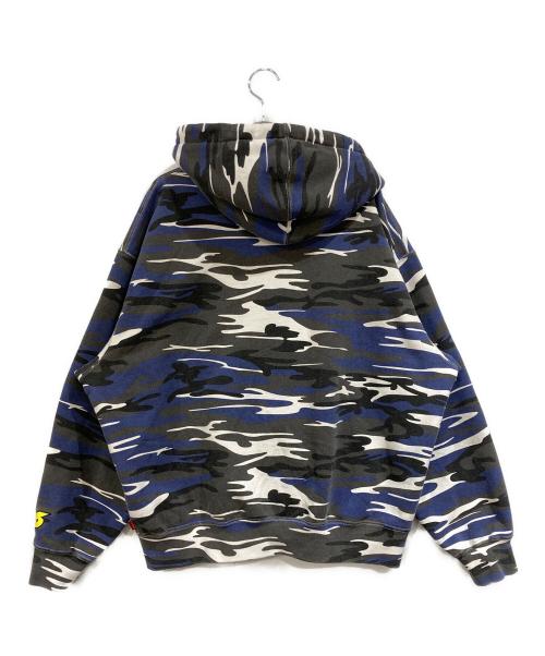 SUPREME（シュプリーム）SUPREME (シュプリーム) Performance Zip Up Hooded Sweatshirt ブルー サイズ:SIZE Mの古着・服飾アイテム