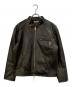 THE CLE（ザクレ）の古着「SINGLE RIDERS JACKET」｜ブラック