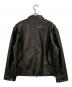 THE CLE (ザクレ) SINGLE RIDERS JACKET ブラック サイズ:SIZE 1：10000円
