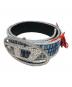 DIESEL（ディーゼル）の古着「B-1dr Strass ビジューデニムベルト」｜インディゴ