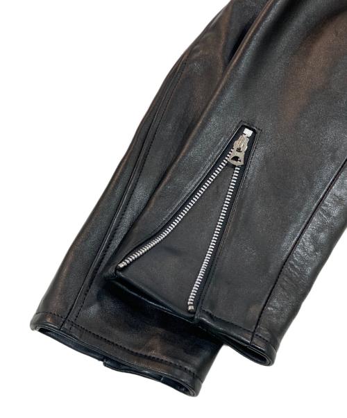 Schott（ショット）Schott (ショット) SHEEP LEATHER 70’S シングル ライダースジャケット ブラック サイズ:SIZE Mの古着・服飾アイテム