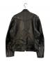 Schott (ショット) SHEEP LEATHER 70’S シングル ライダースジャケット ブラック サイズ:SIZE M：50000円