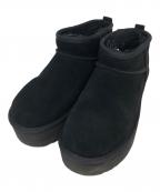 UGGアグ）の古着「CLASSIC ULTRA MINI PLATFORM BOOT」｜ブラック