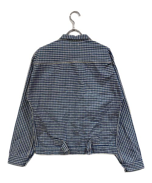 Heller's cafe（ヘラーズカフェ）HELLER'S CAFE (ヘラーズカフェ) パラカジャケット ネイビー サイズ:SIZE 36の古着・服飾アイテム