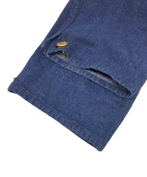 Heller's cafe（ヘラーズカフェ）HELLER'S CAFE (ヘラーズカフェ) カバーオール インディゴ サイズ:SIZE38の古着・服飾アイテム