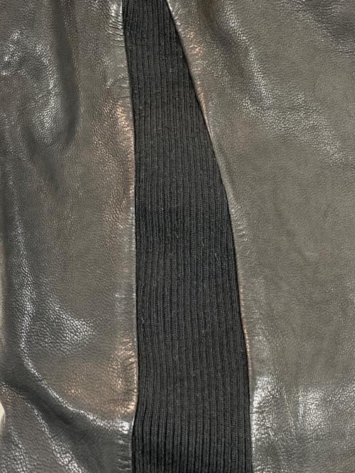 BUFFALO BOBS（バッファローボブズ）BUFFALO BOBS (バッファローボブズ) gimmick leather jacket ブラック サイズ:SIZE 3の古着・服飾アイテム