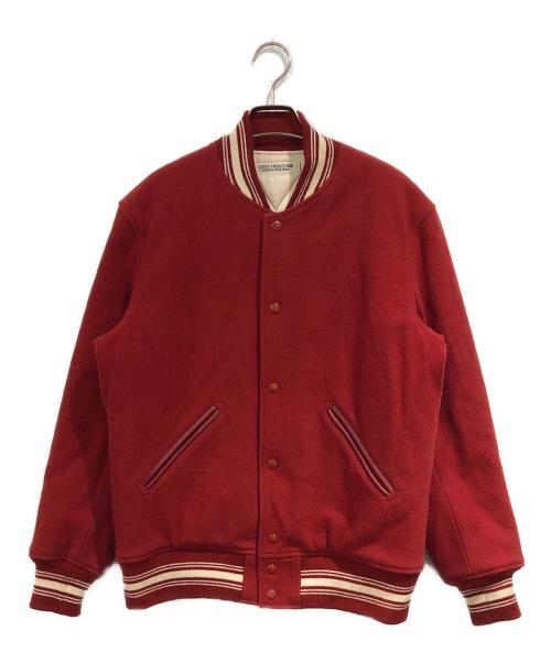 COOTIE（クーティー）COOTIE (クーティー) AWARD JACKET/スタジャン レッド サイズ:SIZE Sの古着・服飾アイテム