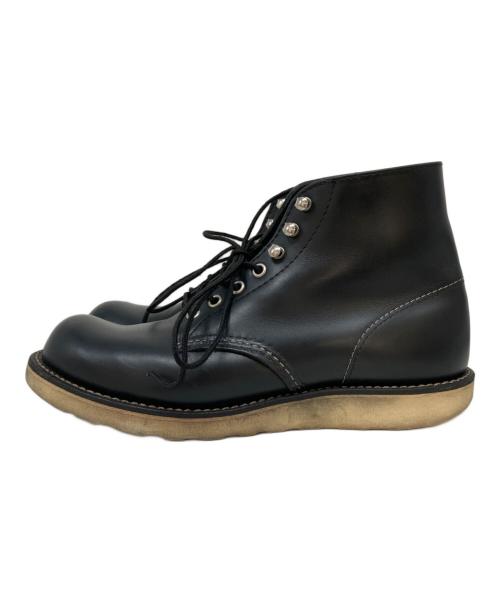 RED WING（レッドウィング）RED WING (レッドウィング) 6 Inch Classic Round ブラック サイズ:SIZE 25cmの古着・服飾アイテム