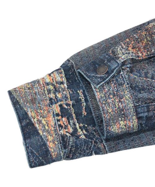 SUPREME（シュプリーム）SUPREME (シュプリーム) Archive Denim Jacquard Trucker Jacket インディゴ サイズ:SIZE Mの古着・服飾アイテム