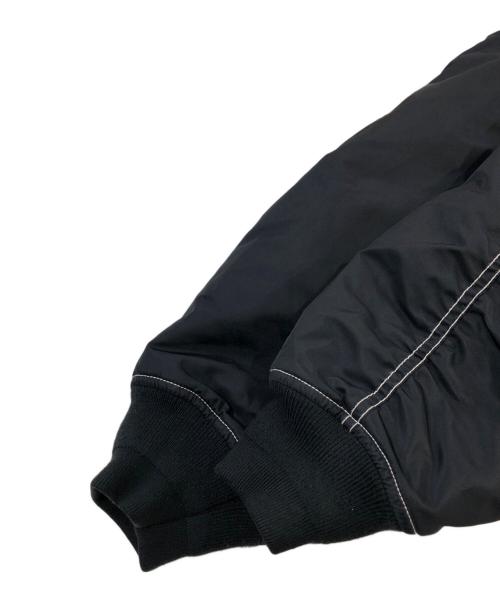 stussy（ステューシー）stussy (ステューシー) BUILT REVERSIBLE BOMBER JACKET ブラック サイズ:SIZE Sの古着・服飾アイテム