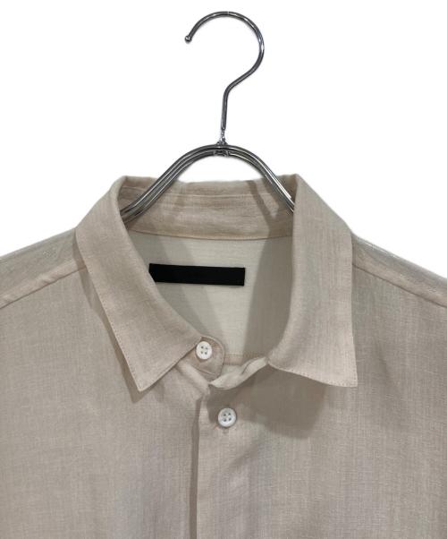 juha（ユハ）JUHA (ユハ) Oversized Sheer Shirt ベージュ サイズ:SIZE4の古着・服飾アイテム