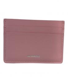 JIL SANDER（ジルサンダー）の古着「CREDIT CARD HOLDER」｜ピンク