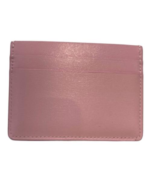JIL SANDER（ジルサンダー）JIL SANDER (ジルサンダー) CREDIT CARD HOLDER ピンクの古着・服飾アイテム
