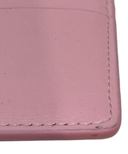 JIL SANDER（ジルサンダー）JIL SANDER (ジルサンダー) CREDIT CARD HOLDER ピンクの古着・服飾アイテム