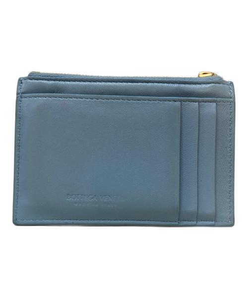 BOTTEGA VENETA（ボッテガベネタ）BOTTEGA VENETA (ボッテガベネタ) カセットファスナーカードケース ブルーの古着・服飾アイテム