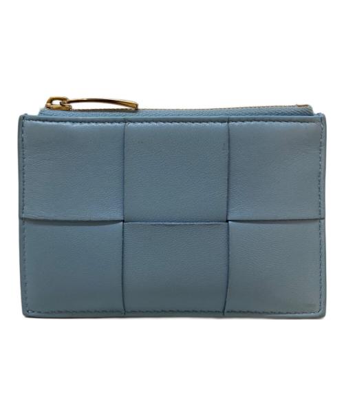 BOTTEGA VENETA（ボッテガベネタ）BOTTEGA VENETA (ボッテガベネタ) カセットファスナーカードケース ブルーの古着・服飾アイテム