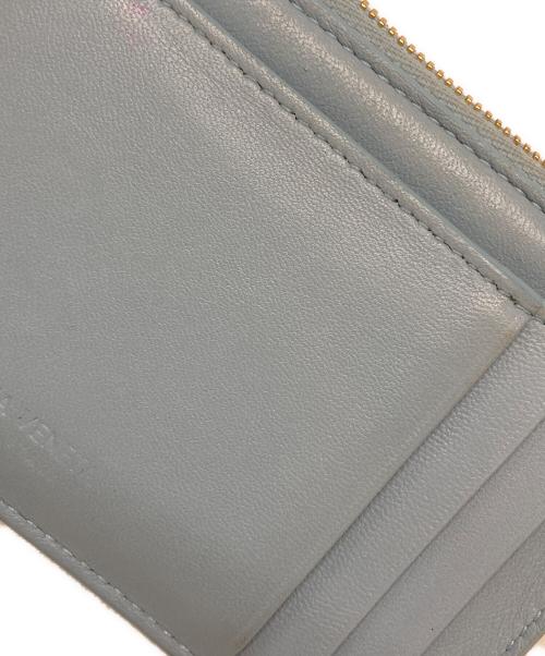 BOTTEGA VENETA（ボッテガベネタ）BOTTEGA VENETA (ボッテガベネタ) カセットファスナーカードケース ブルーの古着・服飾アイテム