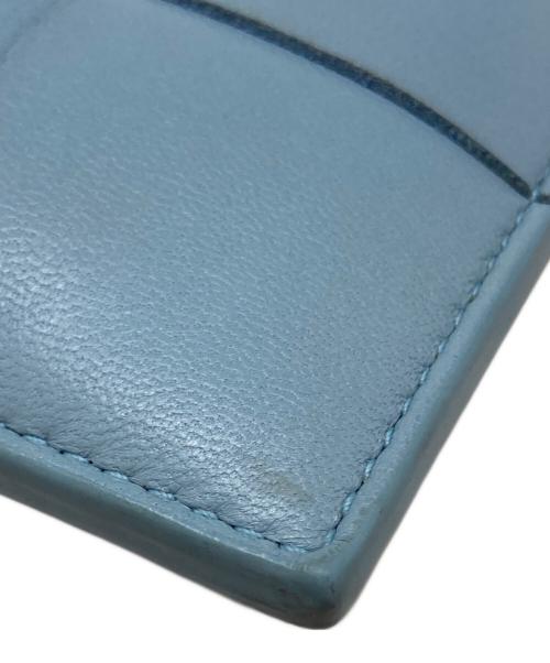 BOTTEGA VENETA（ボッテガベネタ）BOTTEGA VENETA (ボッテガベネタ) カセットファスナーカードケース ブルーの古着・服飾アイテム