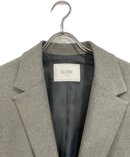 SLOBE IENA（スローブ イエナ）SLOBE IENA (スローブ イエナ) PE SHARK ビッグジャケット グレー サイズ:記載なしの古着・服飾アイテム