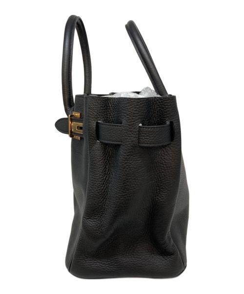 SITA PARANTICA（シータパランティカ）sita parantica (シータパランティカ) 金具付レザートートバッグ ブラックの古着・服飾アイテム