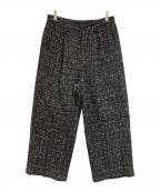 BAPE BLACK A BATHING APEベイプ ブラック ア ベイシング エイプ）の古着「TWEED DRESS PANTS」｜ブラック